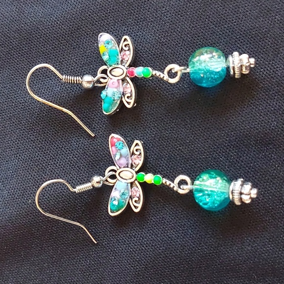 Handmade Jewelry - Dragonfly Earrings - Handmade